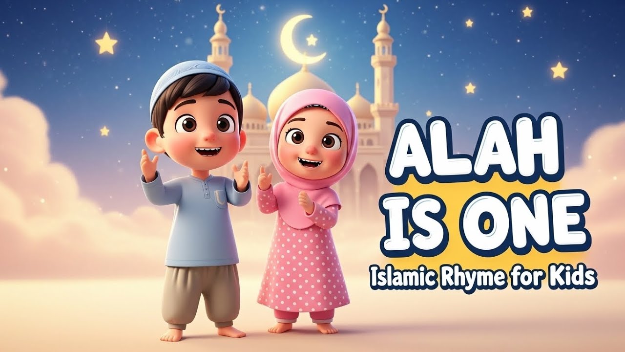 Allah Is One ☝️ | Islamic Nursery Rhyme for Kids | Kids Fun Rhymes 011