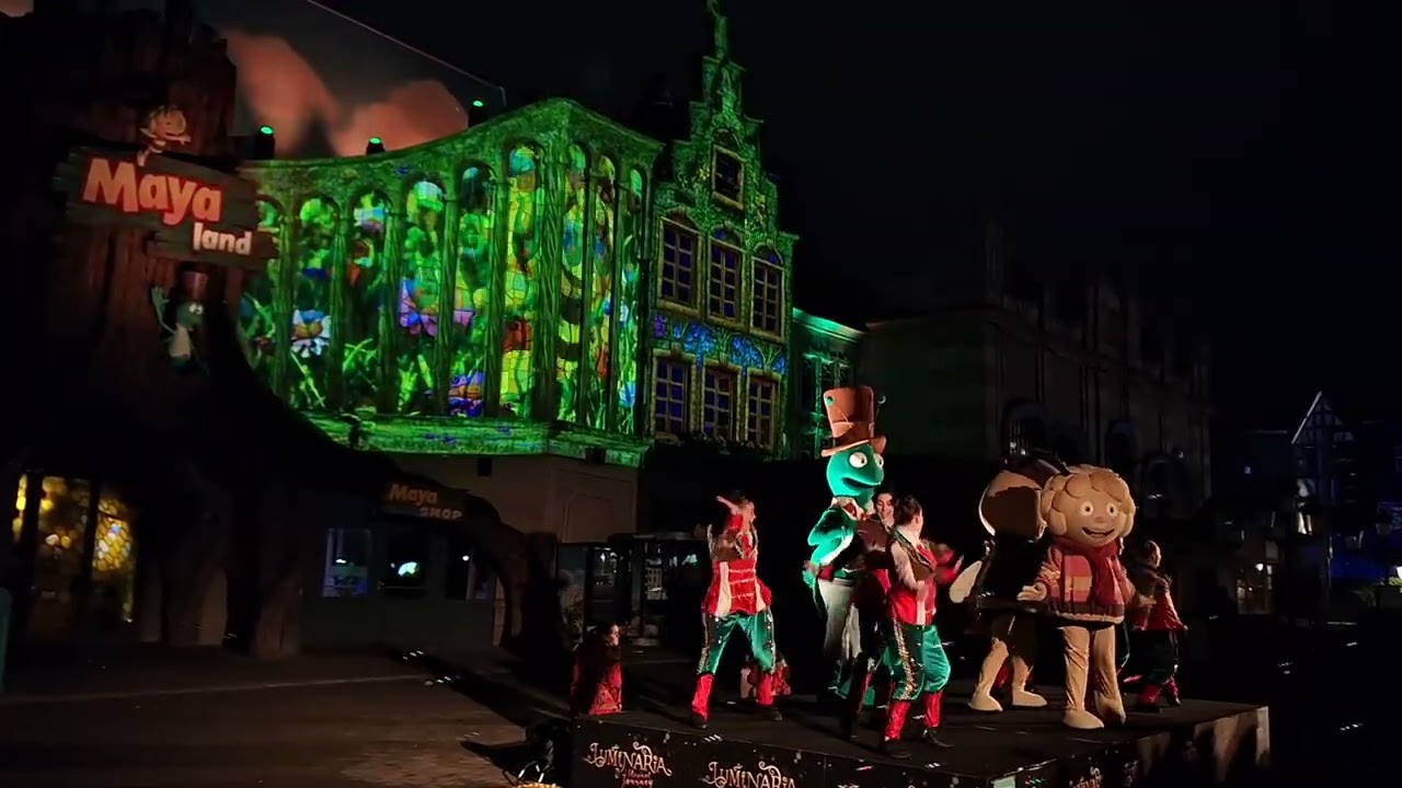 Luminaria: A Magical Journey 2025 - 'Projectie en Dans Show' - Plopsaland De Panne