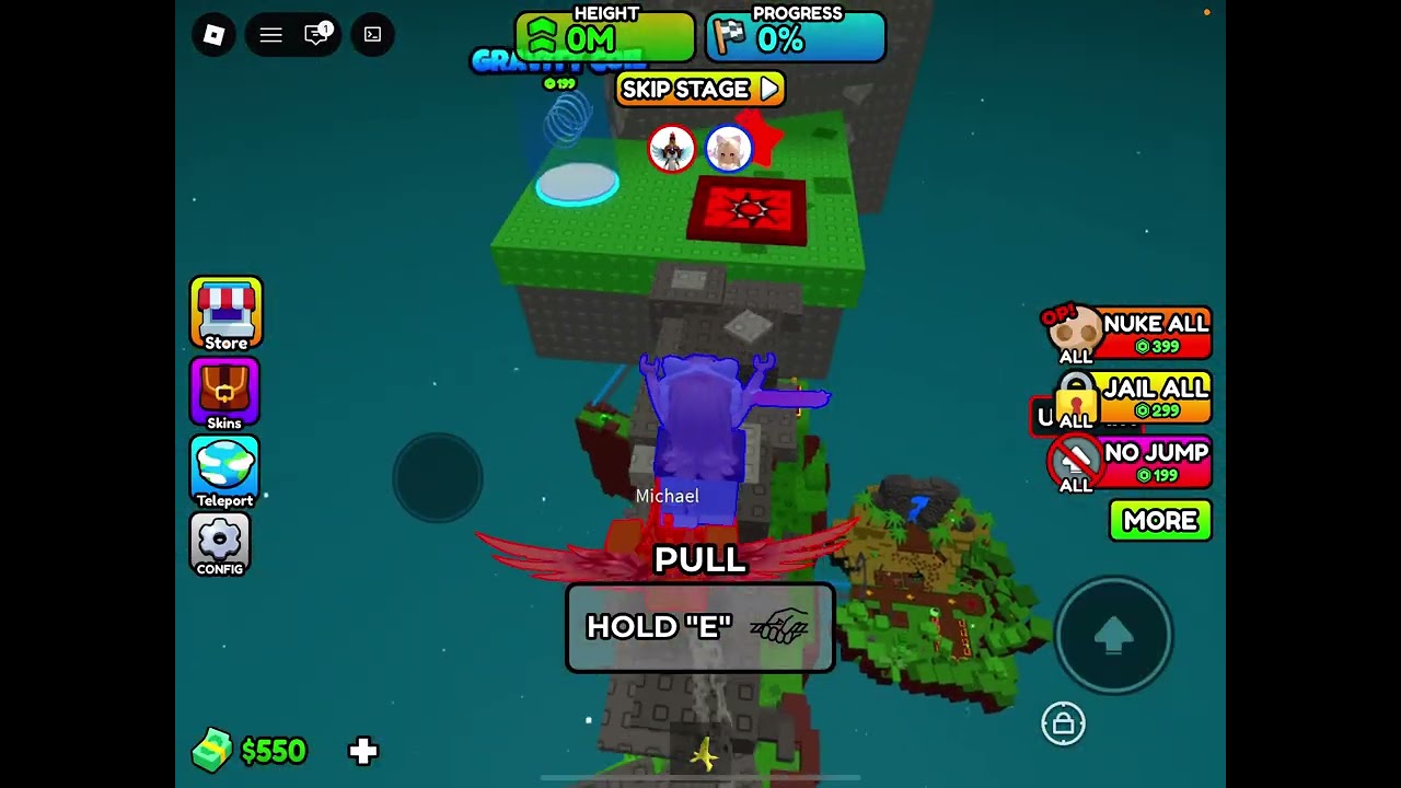 Playing two player obey until we rage quit