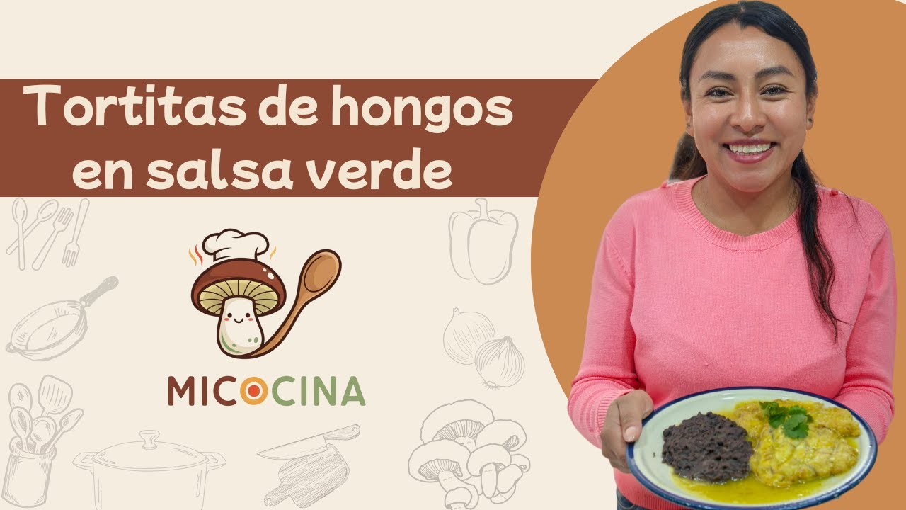 Tortitas de hongos en salsa verde: sabor de hogar I Fácil, rendidor y económico  #micocina #receta