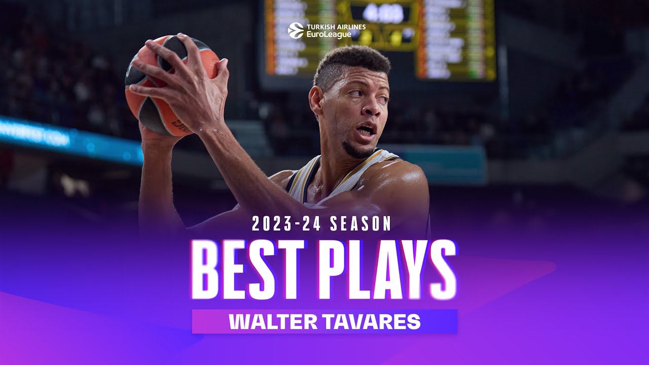 Walter Tavares crushing opposition for 10 minutes straight I EuroLeague Highlights 2023-24 season