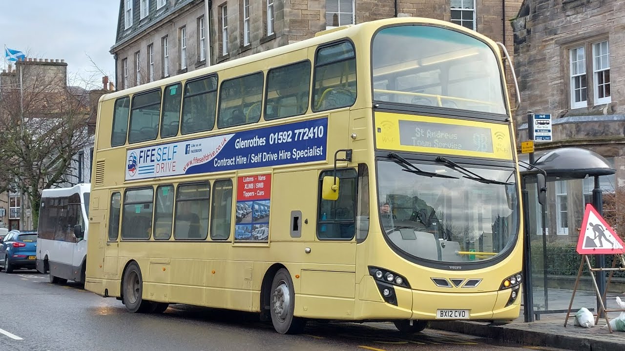 Moffat & Williamson Volvo B9TL Wright Eclipse Gemini 2 BX12 CVO on service 9B (06/01/2025)