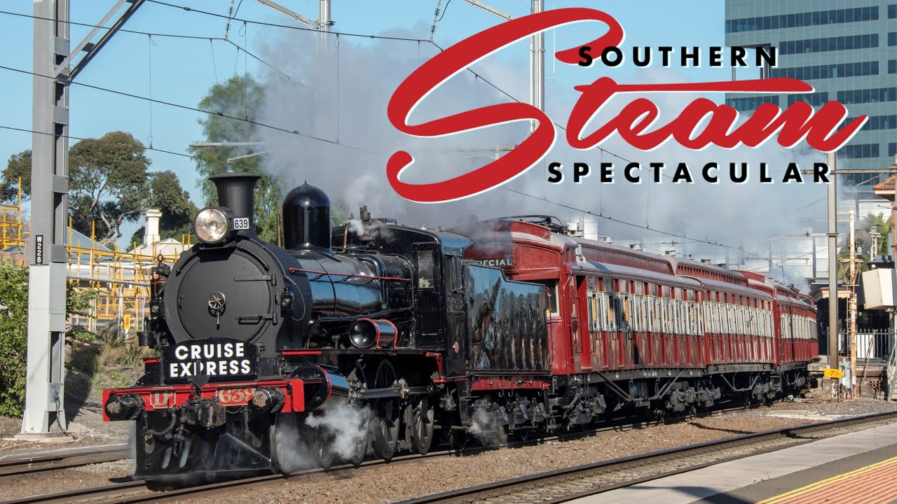 Melbourne's Mystery Suburban Tour! (Cruise Express' Southern Steam Spectacular) | D3 639, A2 986