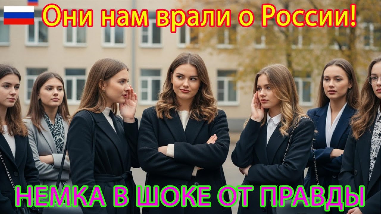 Немецкая студентка не хотела ехать в Россию, но уже через три минуты после приезда была потрясена...