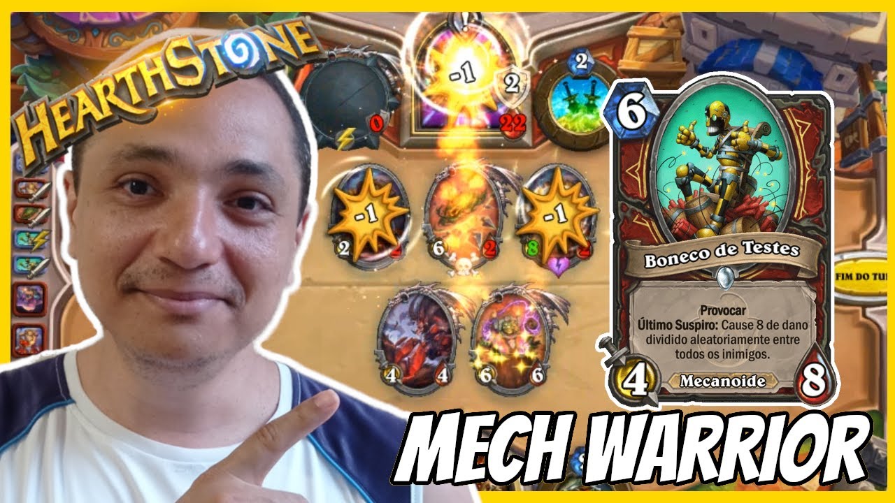 DO LIXO AO LEND&Aacute;RIO com esse deck de MECH WARRIOR?