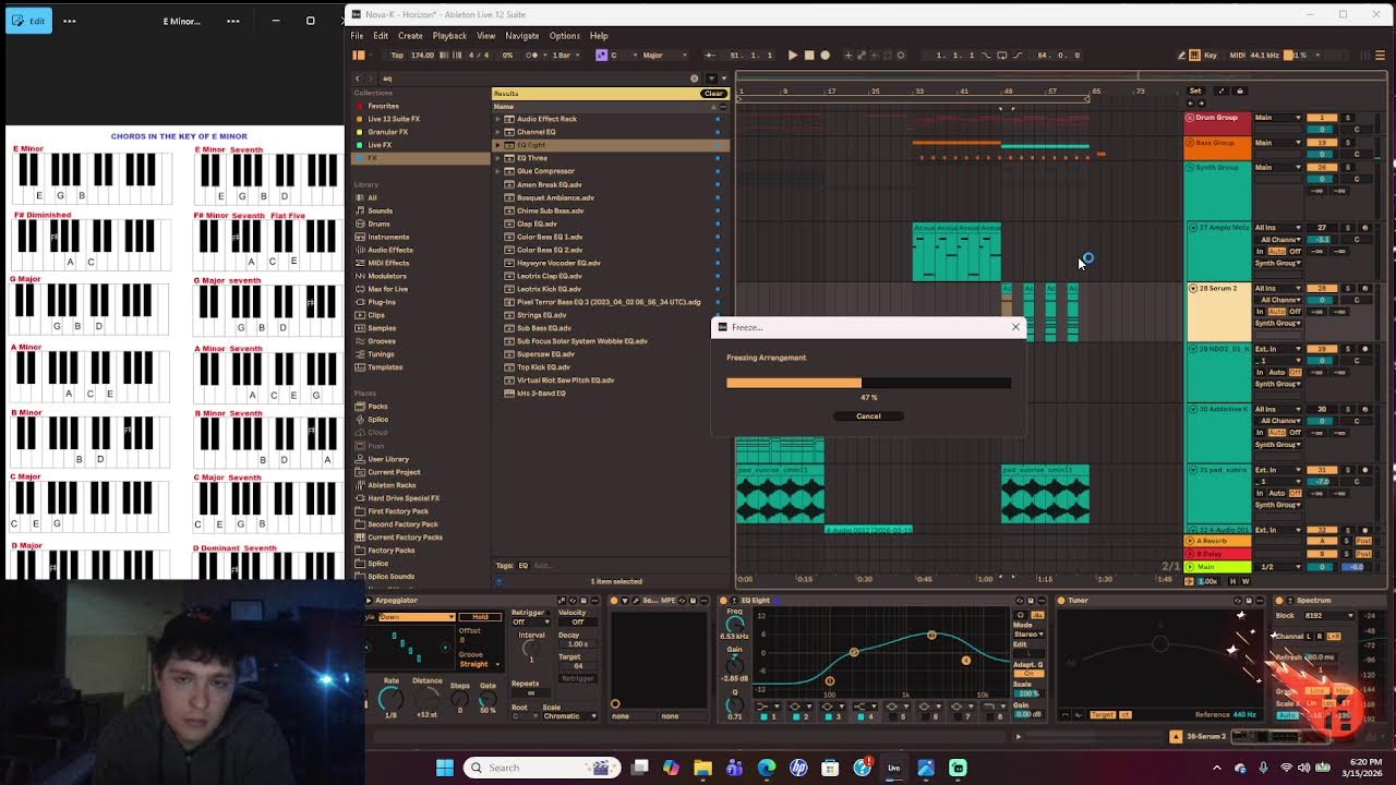 Making DnB in Ableton Live 12 Suite!