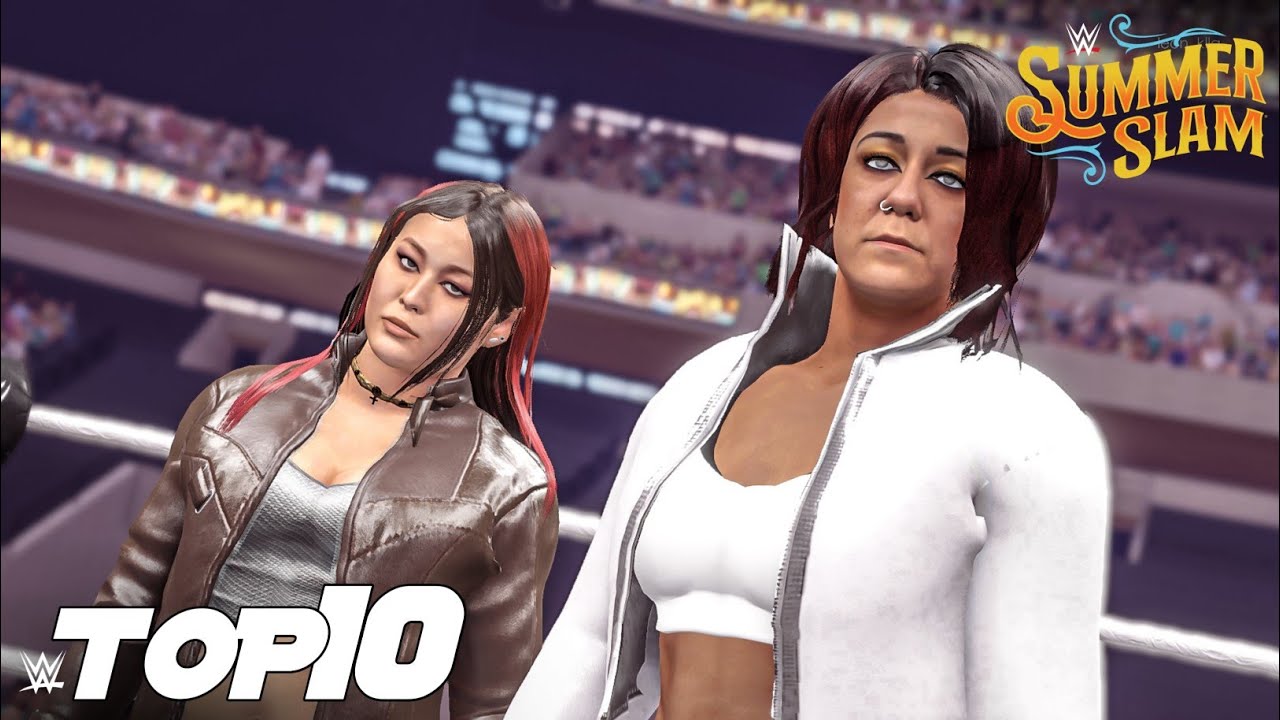 WWE 2K22 - SummerSlam 2022 Top 10 Moments! 😱