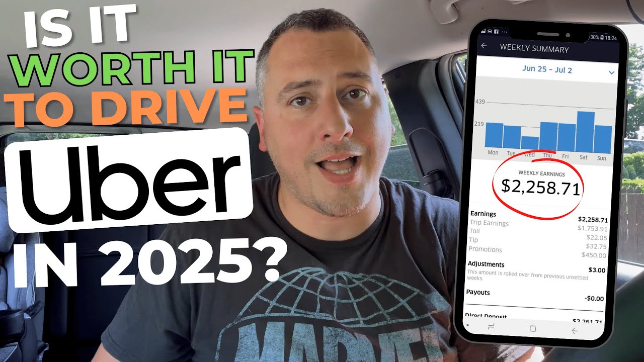 Стоит ли работать водителем Uber в 2025 году?