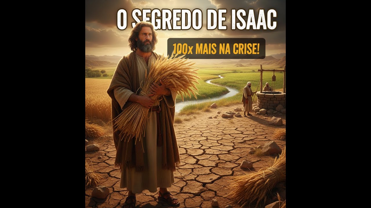 ESTÁ EM CRISE? Veja o que Isaac fez para colher 100x MAIS NA CRISE #canalcomjesuscristo #Devocional