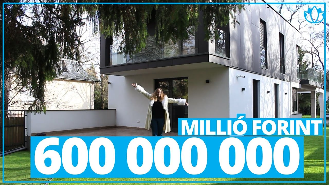 Luxusházak: 600 millió forintos luxus ház belülről | Budán jártam | Lakás túra