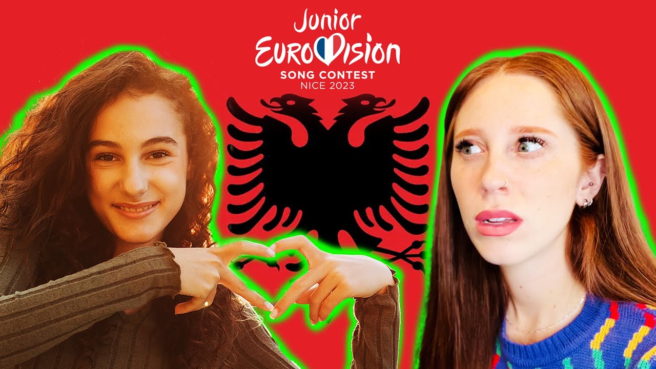 LETS REACT TO ALBANIA'S REVAMP FOR JUNIOR EUROVISION 2023 // VIOLA GJYZELI - BOTA IME