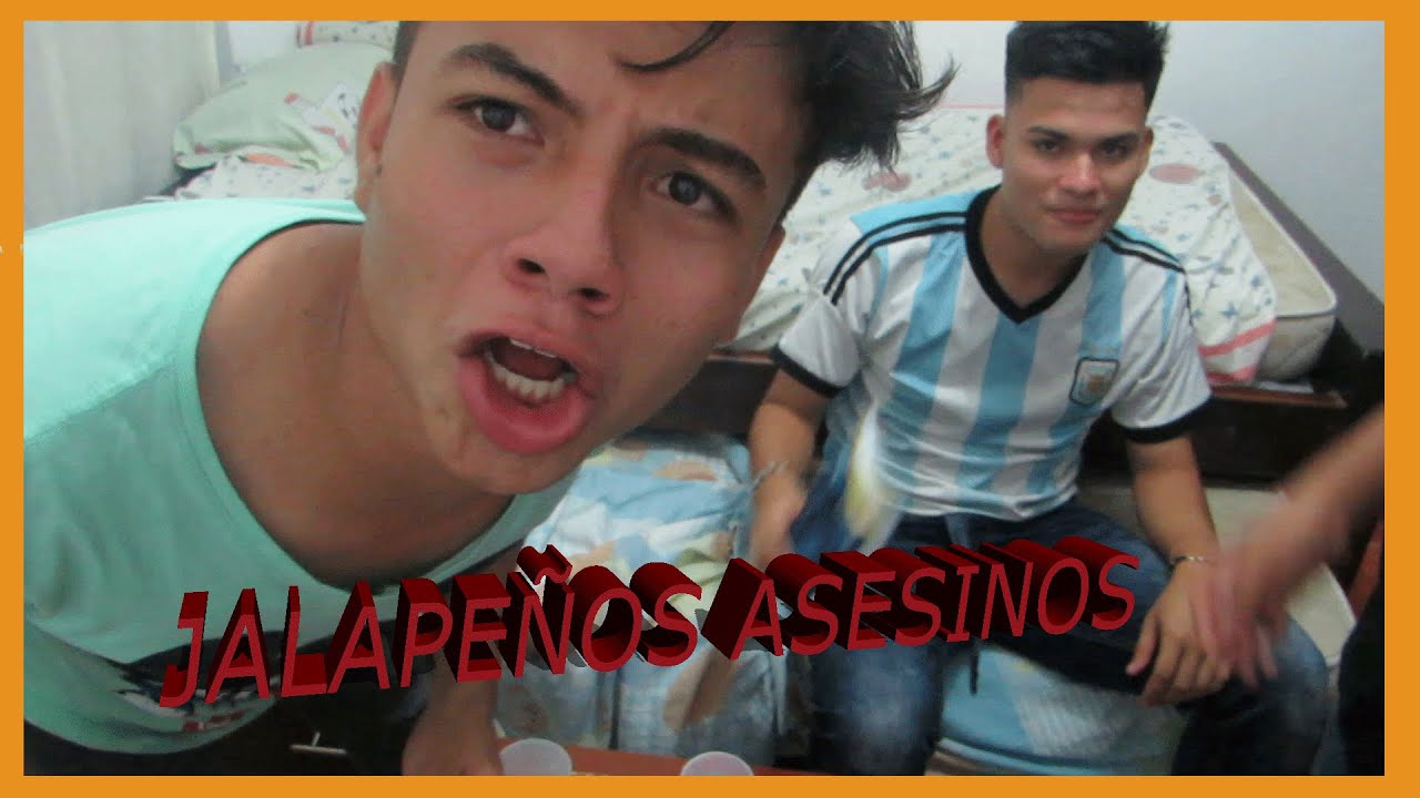 Comiendo Jalape&ntilde;os Ultra picantes/ Andres Velasquez Tv ft Jhonier Vlogs