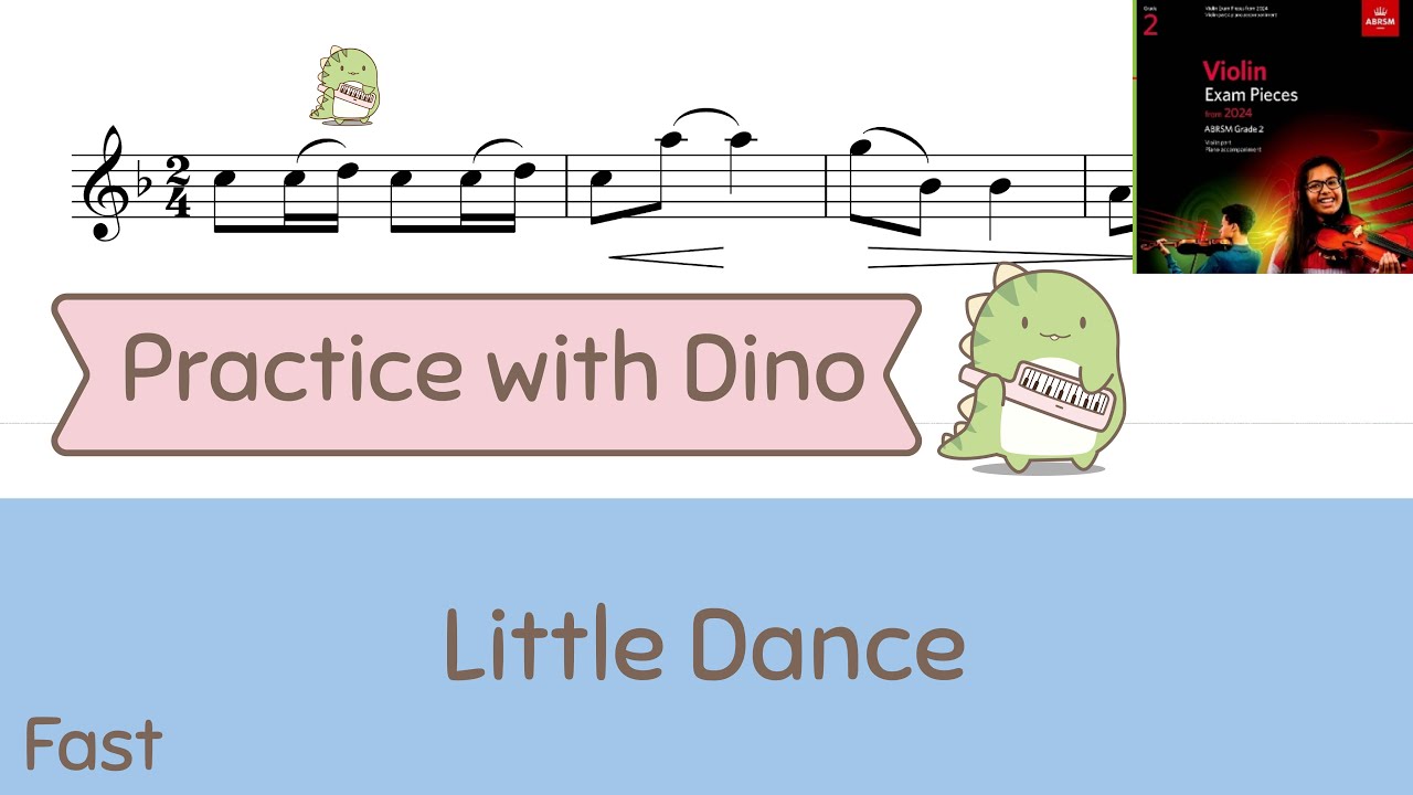 (Fast) Little Dance ABRSM 2024 Violin grade 2 (C1)