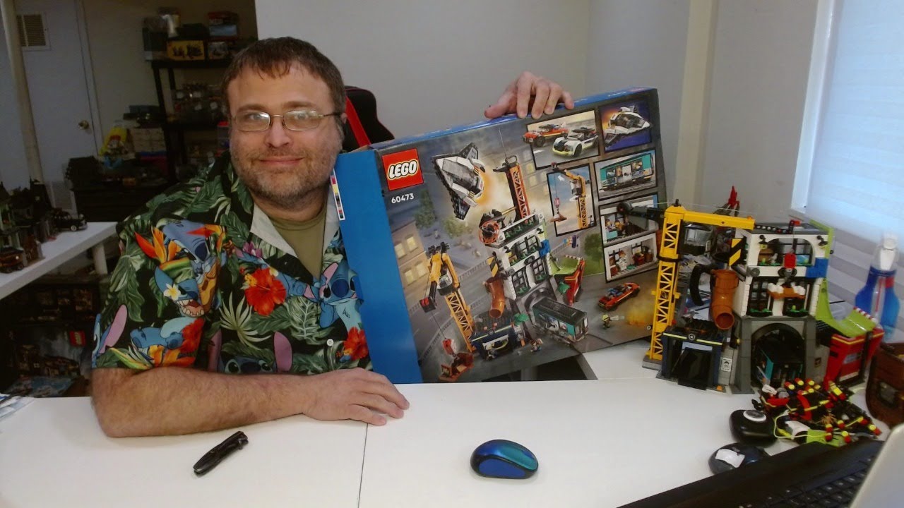 Join me and talk while I build Lego City Tower
