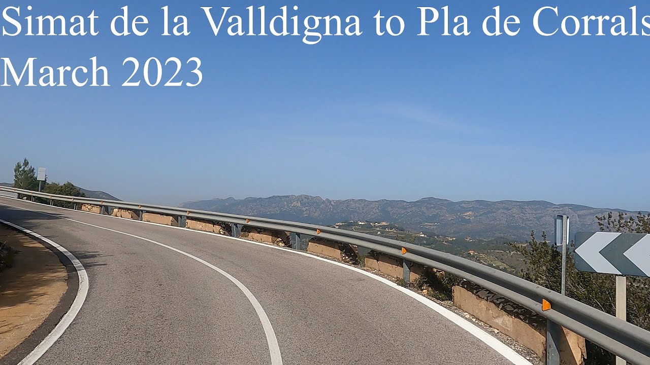 Simat de la Valldigna to Pla de Corrals - March 2023