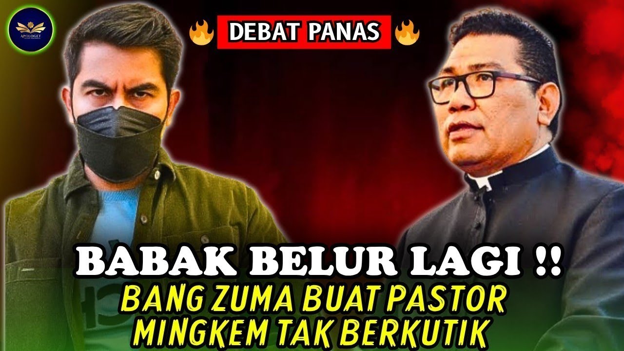 PANAS🔥DEBAT PANAS ISLAM VS KRISTEN ~ Lagi&sup2; Bang ZUMA Buat Pastor Mingkem Tak Berikutik