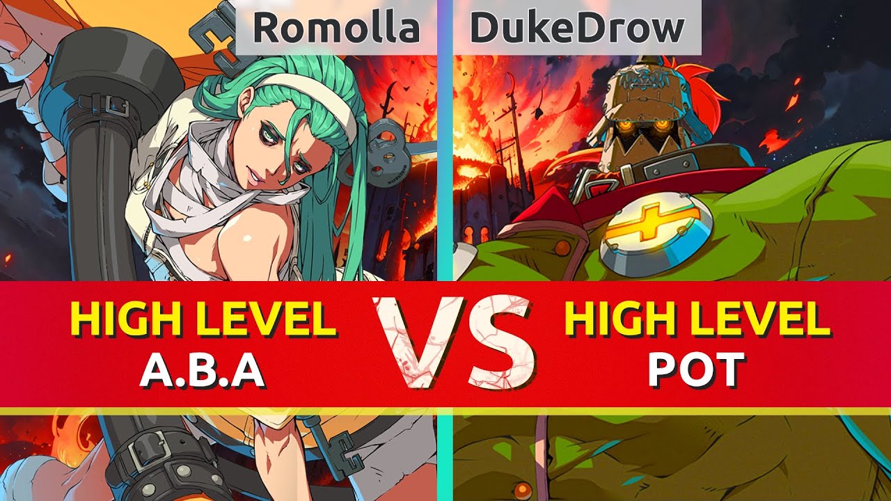 GGST ▰ Romolla | DEB (A.B.A) vs DukeDrow (Potemkin). High Level Gameplay