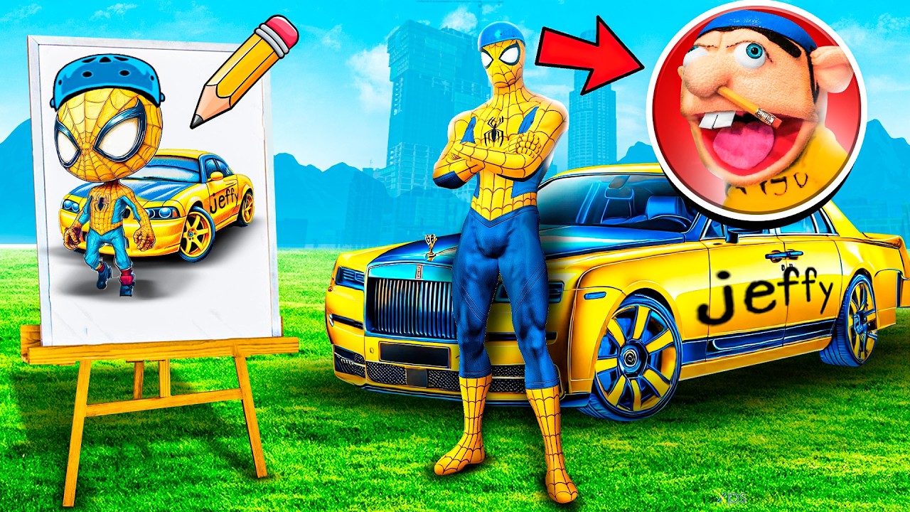 Whatever I Draw I Become In GTA 5!