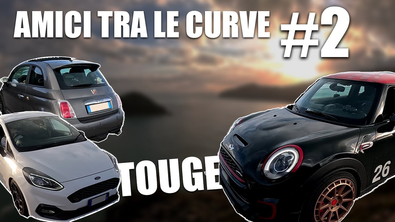 AMICI TRA LE CURVE #2: Mini JCW vs Fiesta ST vs 500 Abarth | Touge 峠