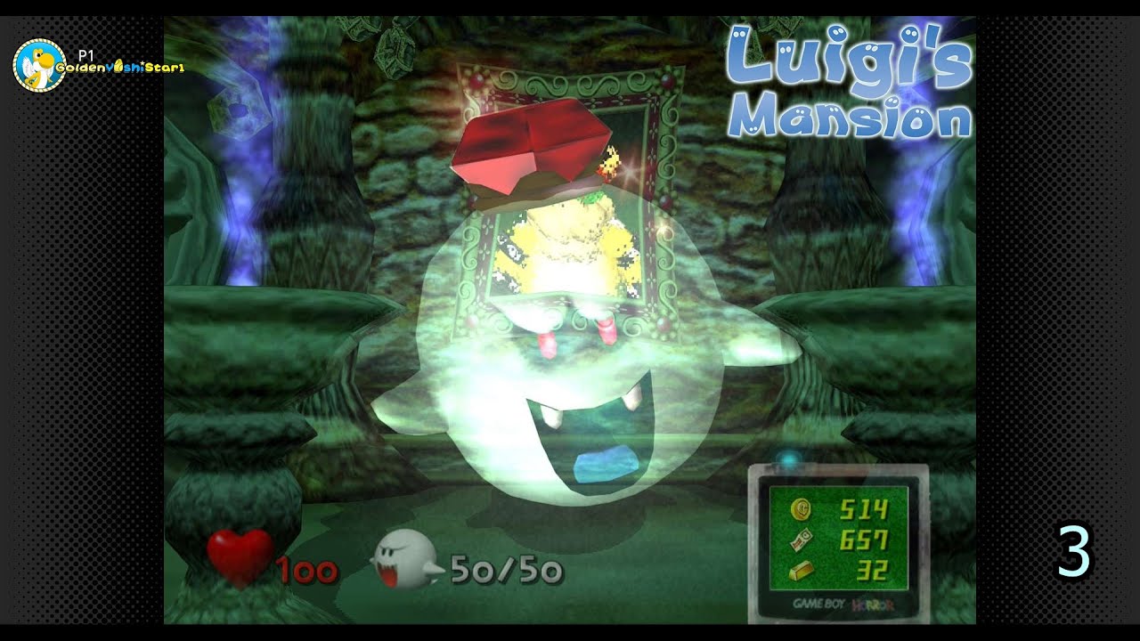 The Spooky King of Boo's! (Luigi's Mansion -second playthrough)