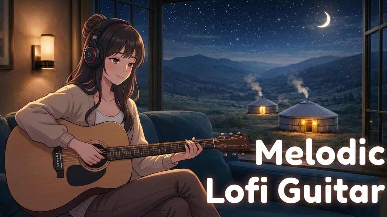 The Slow Burn: Melodic Guitar in a Quiet Yurt