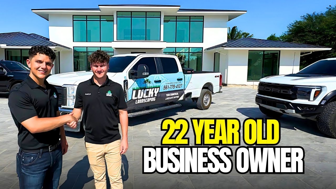 22 Year Old Running A $15 Million Dollar Lawn Care Company!