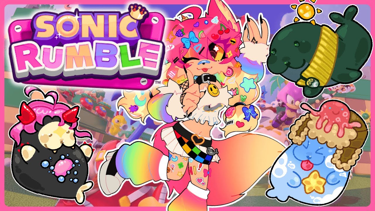🌈 sonic rumble pros VS. newbies 😏🏆 (VOD) 🌈