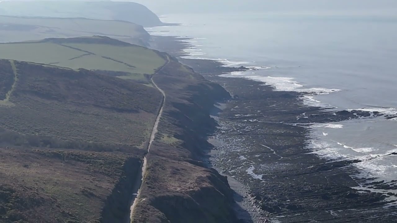 March 5th 2025 I North Devon I Westward Ho and Puffing Billy Drone Footage
