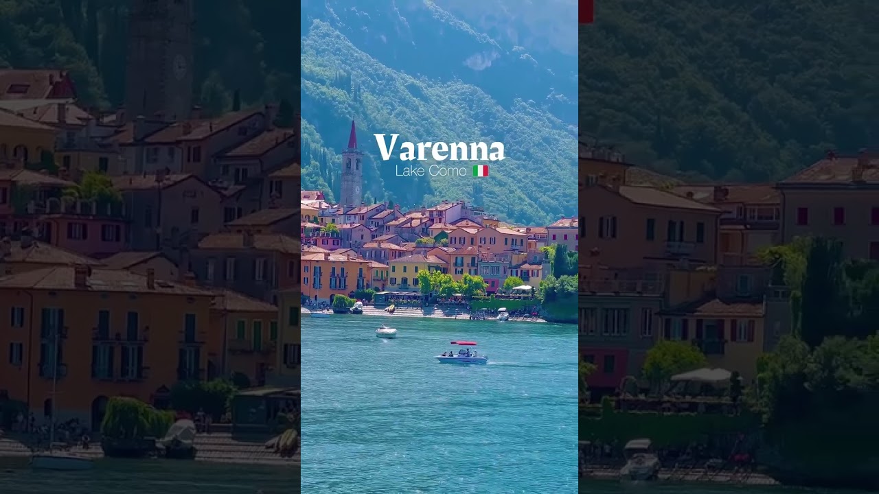 Varenna, Lake Como 🩵 | Italy’s Hidden Gem on the Water 🇮🇹