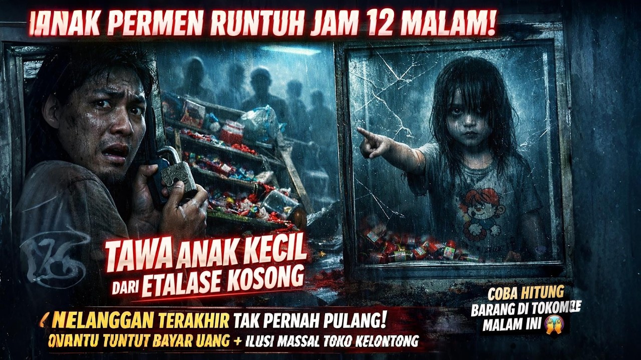 #206 JAM 12 MALAM RAK BERGERAK SENDIRI! PELANGGAN HILANG MISTERIUS #ceritahoror #viral #horror