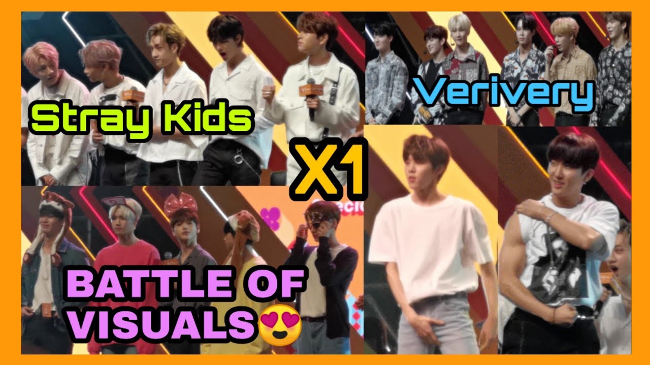 Meeting  Verivery, X1, Stray Kids! SHOCKING VISUALS! Part 3 VLOG KCON Thailand 2019 Day 2