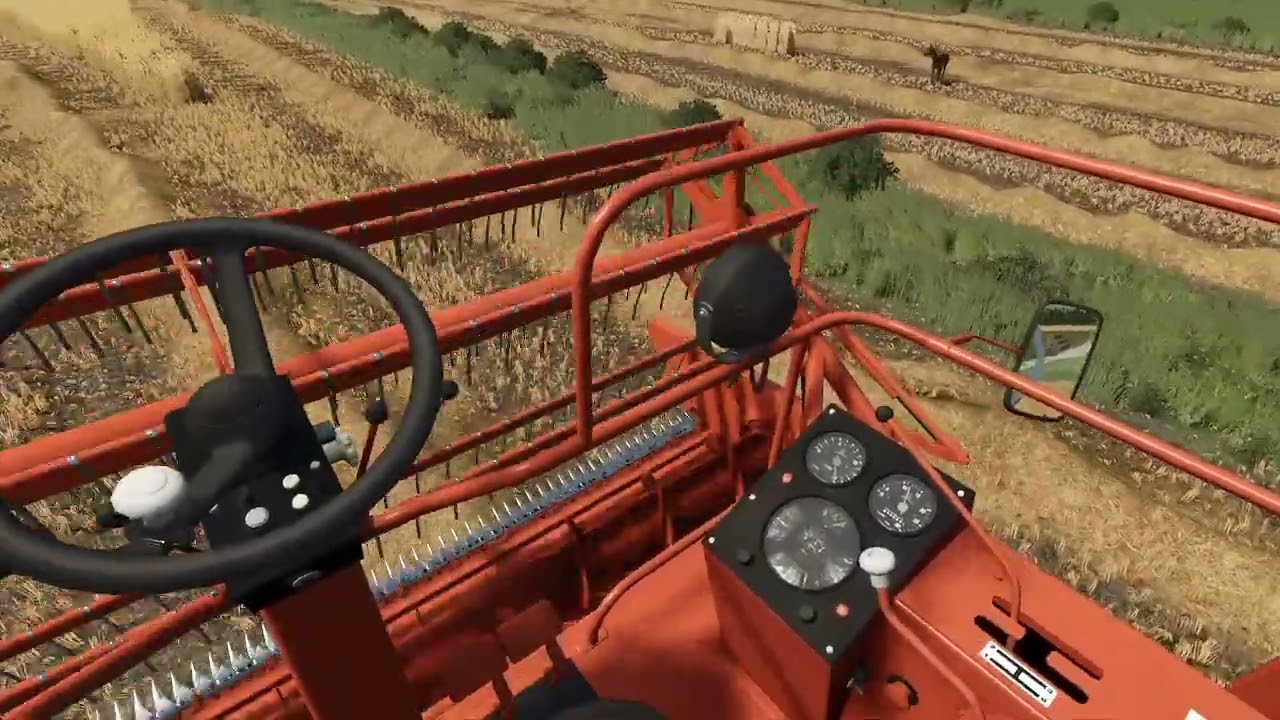 Koszenie pszenicy Polska wieś #3