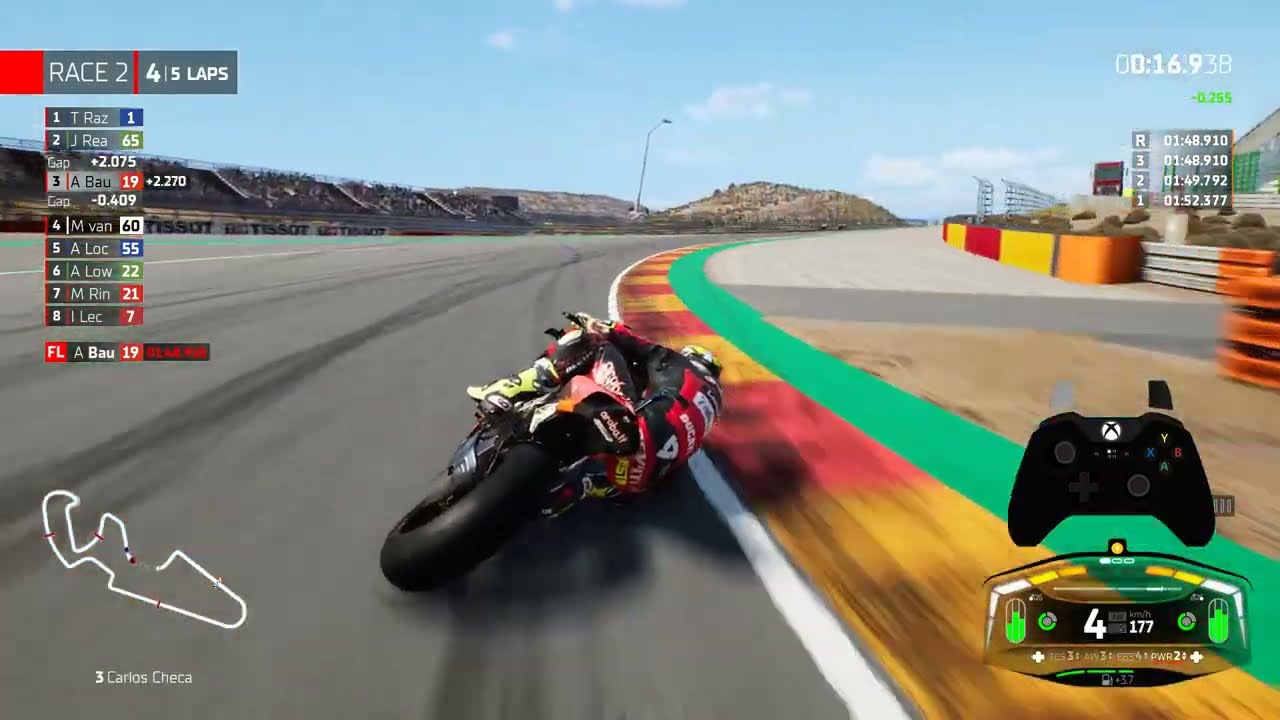 SBK 22 Gameplay: Alvaro Bautista @ Aragon