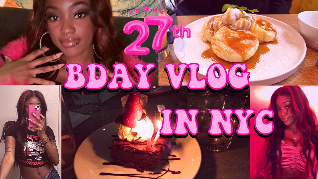 27th Birthday Vlog🥳: NYC Weekend Trip | Museum of Ice Cream | Break Bar