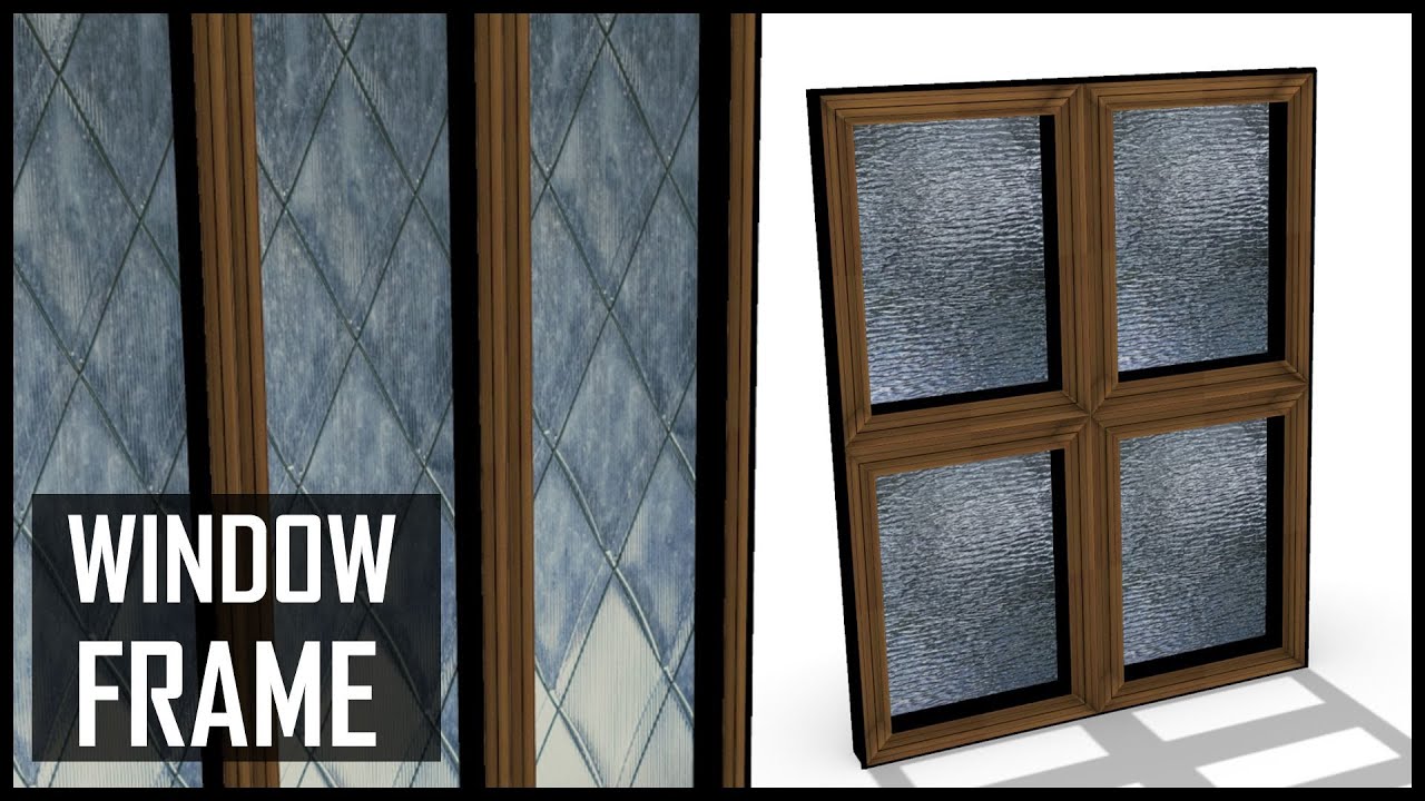 3D Window Frame (Grasshopper Script)
