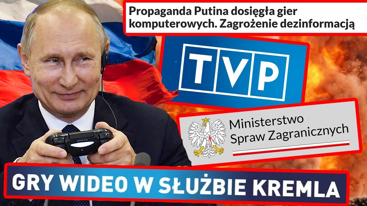 Przeprowadziłem 'ŚLEDZTWO' wobec REPORTAŻU TVP o PROPAGANDZIE KREMLA W GRACH 🤡 Jest...jeszcze gorzej