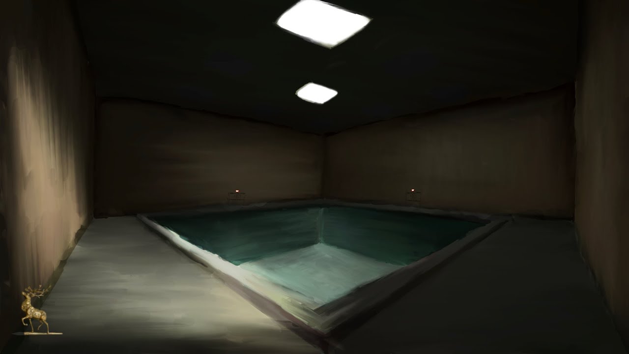 Liminal Dream - Open Pool And A Few Lights