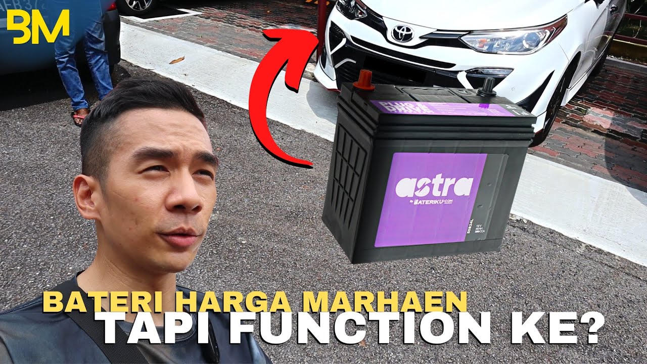 NAK BATERI KERETA HARGA MARHEAN? | Aku tukar ke Bateriku Astra 2022 2023