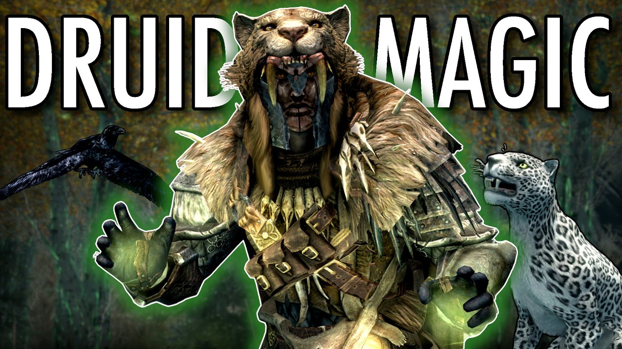 Skyrim But I BECOME A DRUID