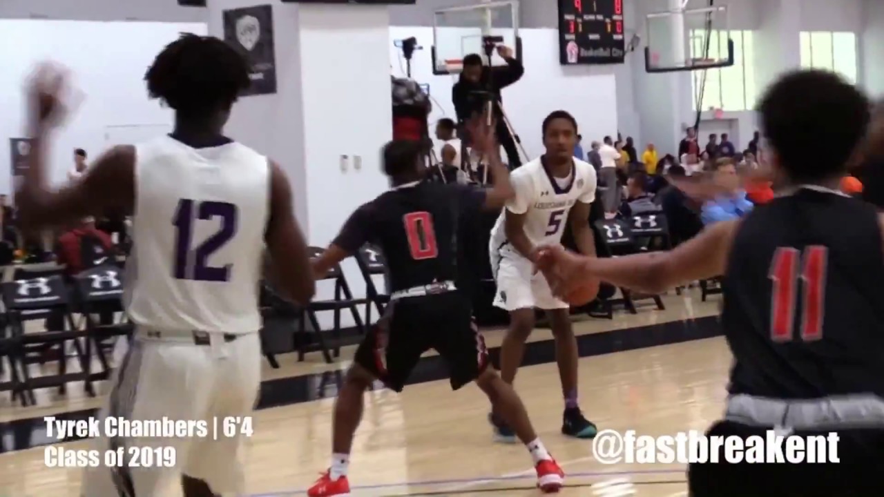 6'4 2019 Guard Tyrek Chambers UA Session I NYC FULL HIGHLIGHTS!!