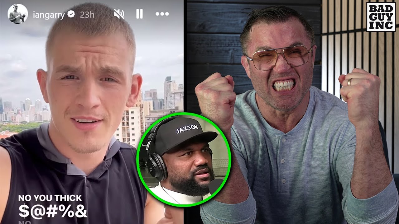 Ian Garry goes off on Rampage Jackson...
