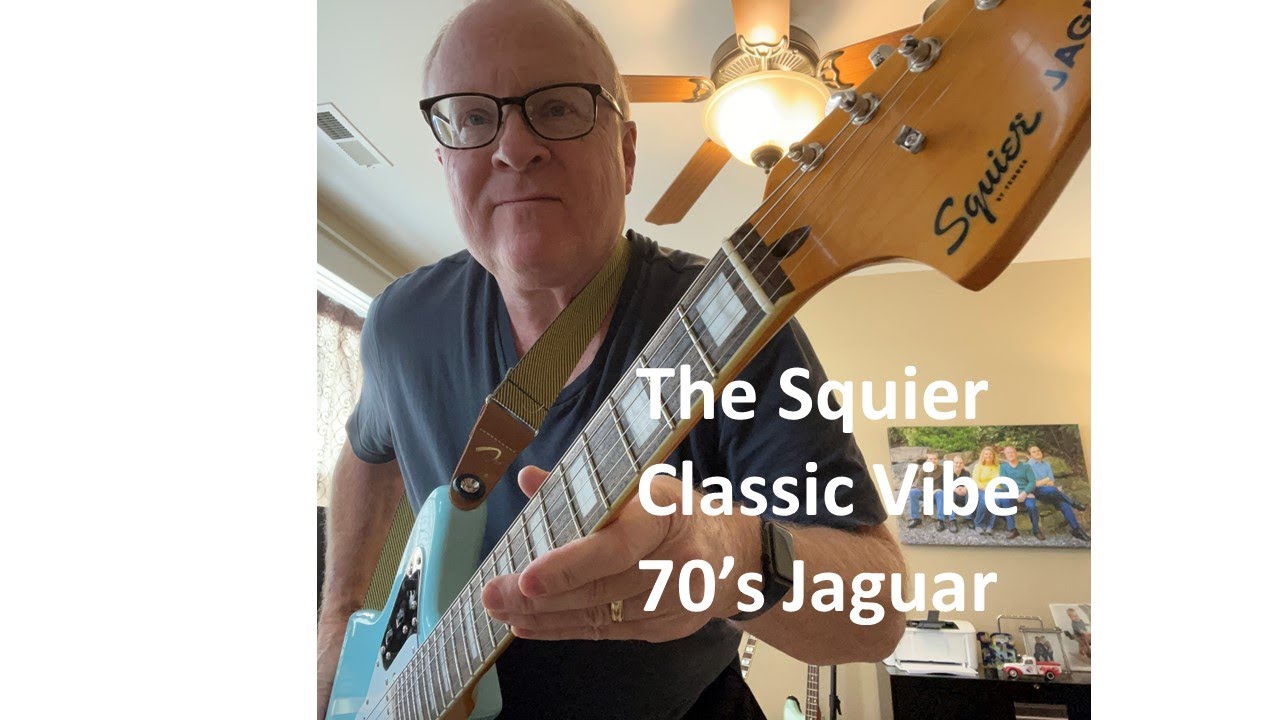 Squier Classic Vibe Jaguar 70-х годов