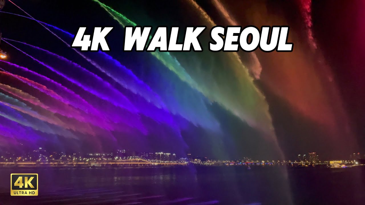 Under the Seoul Sky: A Night Walk by Banpo Bridge and Sebitseom