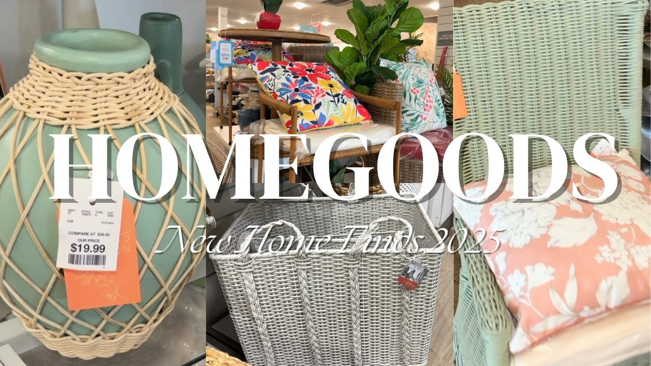 HOME GOODS SHOP WITH ME 2025 | New HomeGoods Home Decor Finds