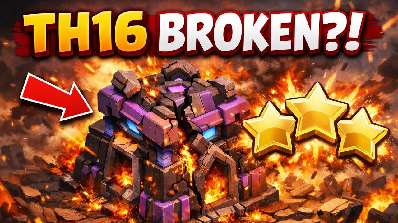 TH16 is BROKEN! 😱 Use this Army before it gets Nerfed!
