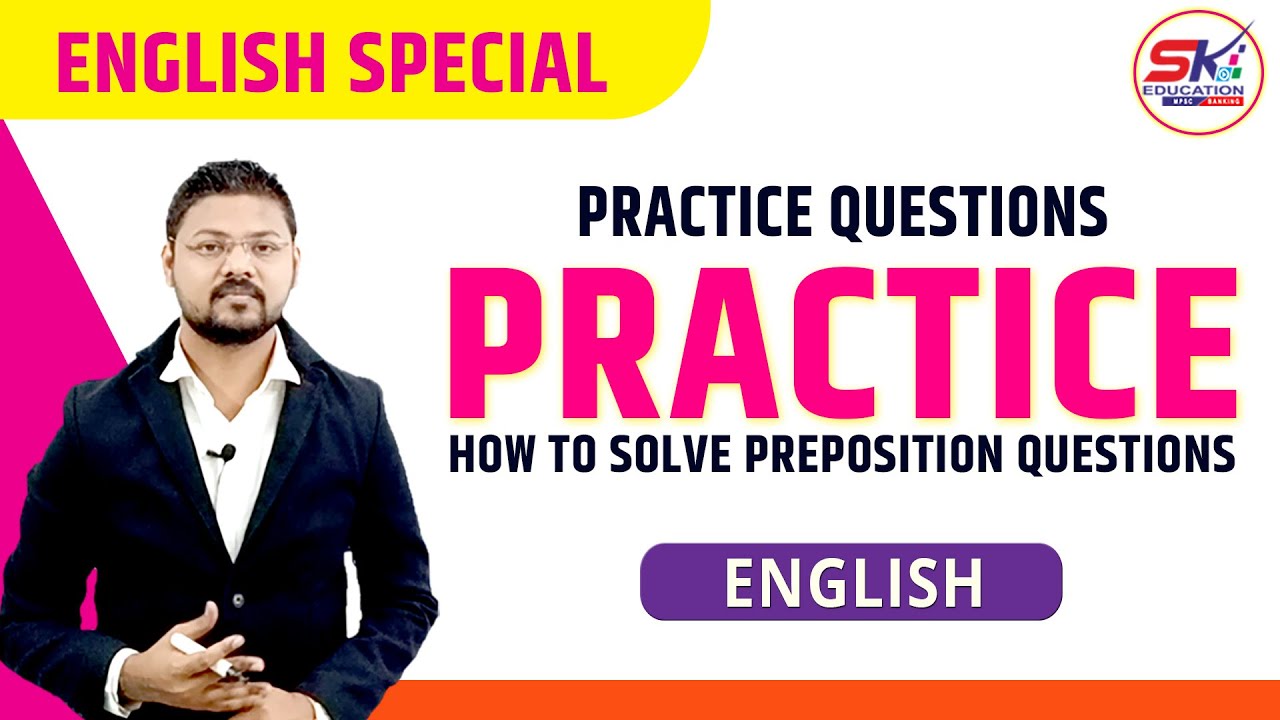 How to Solve Preposition Questions in Exams || PSI || STI || ASO || Dept PSI || MPSC English ||