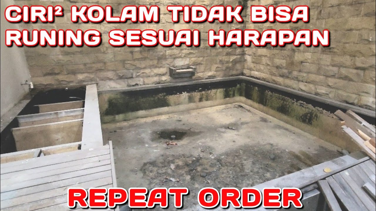 6 TITIK KEKURANG SESUAIAN DALAM MEMBUAT KOLAM IKAN KOI DI KOLAM INI | PERUM ROYAL RESIDENCE SURABAYA