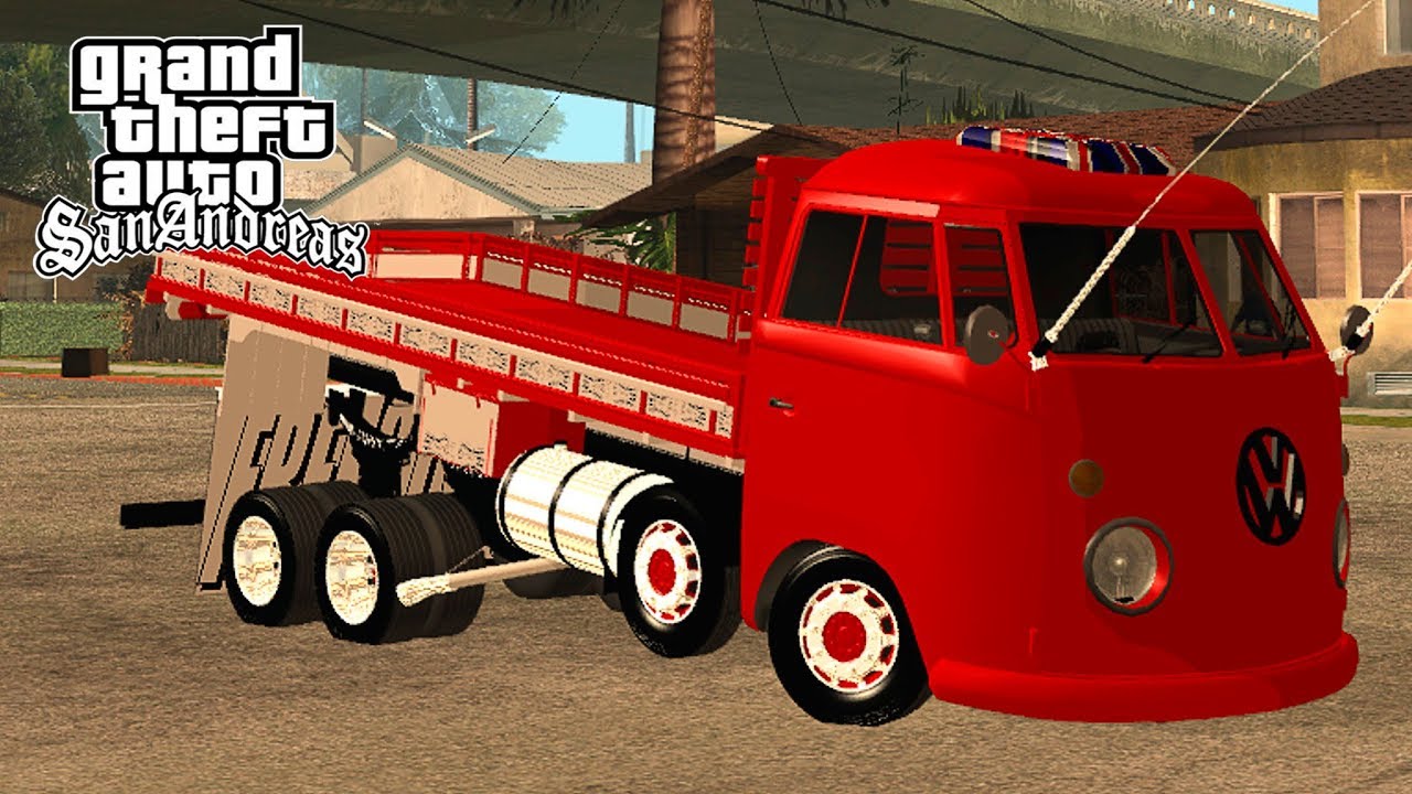 VW Kombi Bitruck e Arqueada - GTA San Andreas
