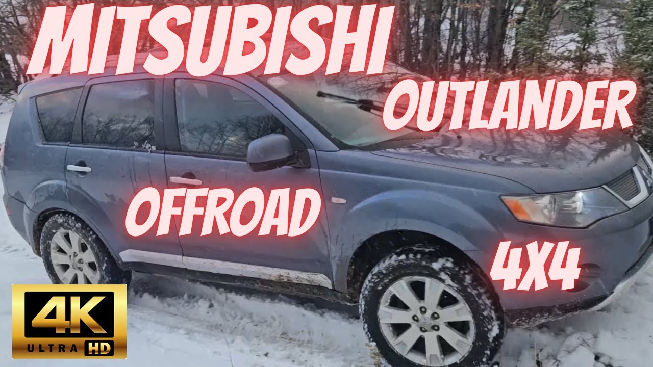 Mitsubishi Outlander Snow Test OffRoad