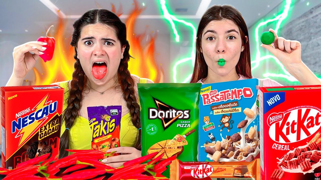 EXPERIMENTANDO NOVIDADES DO MERCADO!
